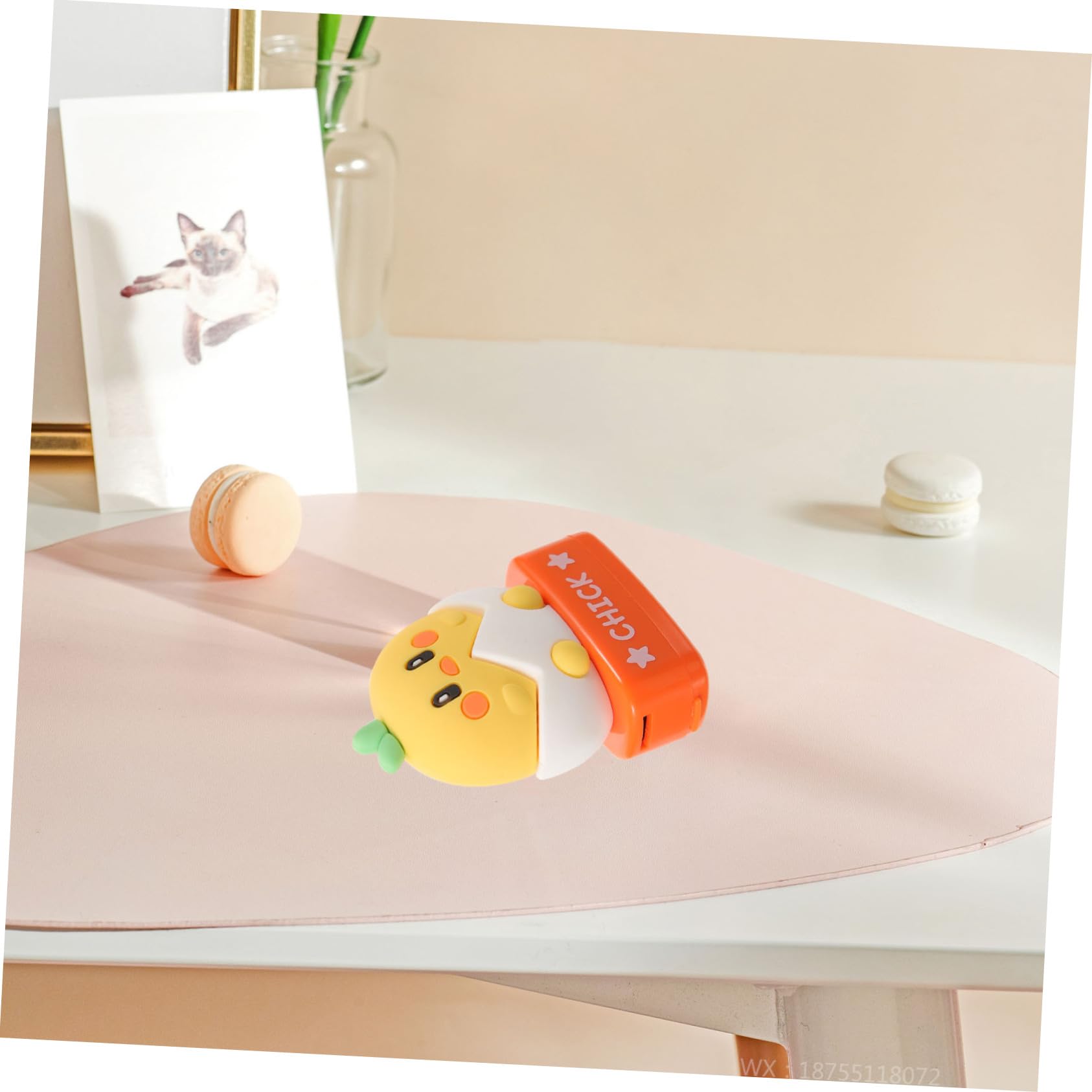 Timbro per Abbigliamento Cartone Animato Compatto Multi-funzione | Decorazioni Scuola, Personalizzato per Vestiti e Scarpe, Silicone Abs Fotosensibile Spugna