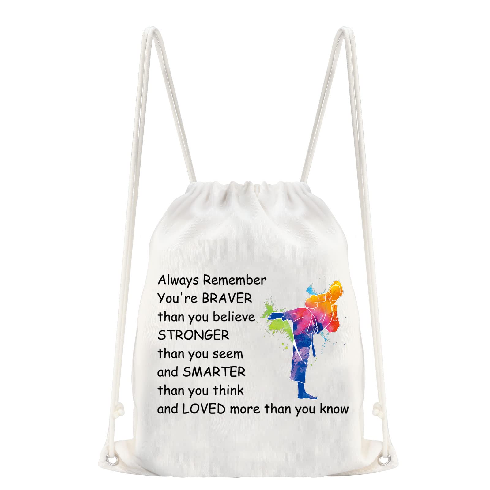 Taekwondo Gifts Taekwondo Instructor Gifts Drawstring Bag Taekwondo Backpack Bag TKD Martial Arts Gifts Taekwondo Lover Gift Sports Gym String Bags
