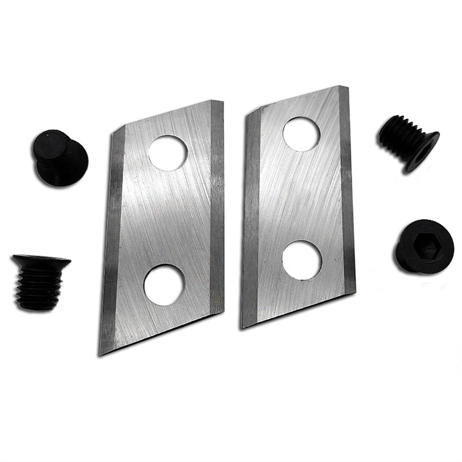 NIDUNO 2PCS Garden Blades Cutters Set For Eco ES1600 McCulloch MCS2001 Shredder Chipper