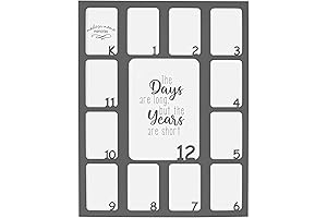 Grey Mat K-12 School Photo Display | Add Personal Memories and School...