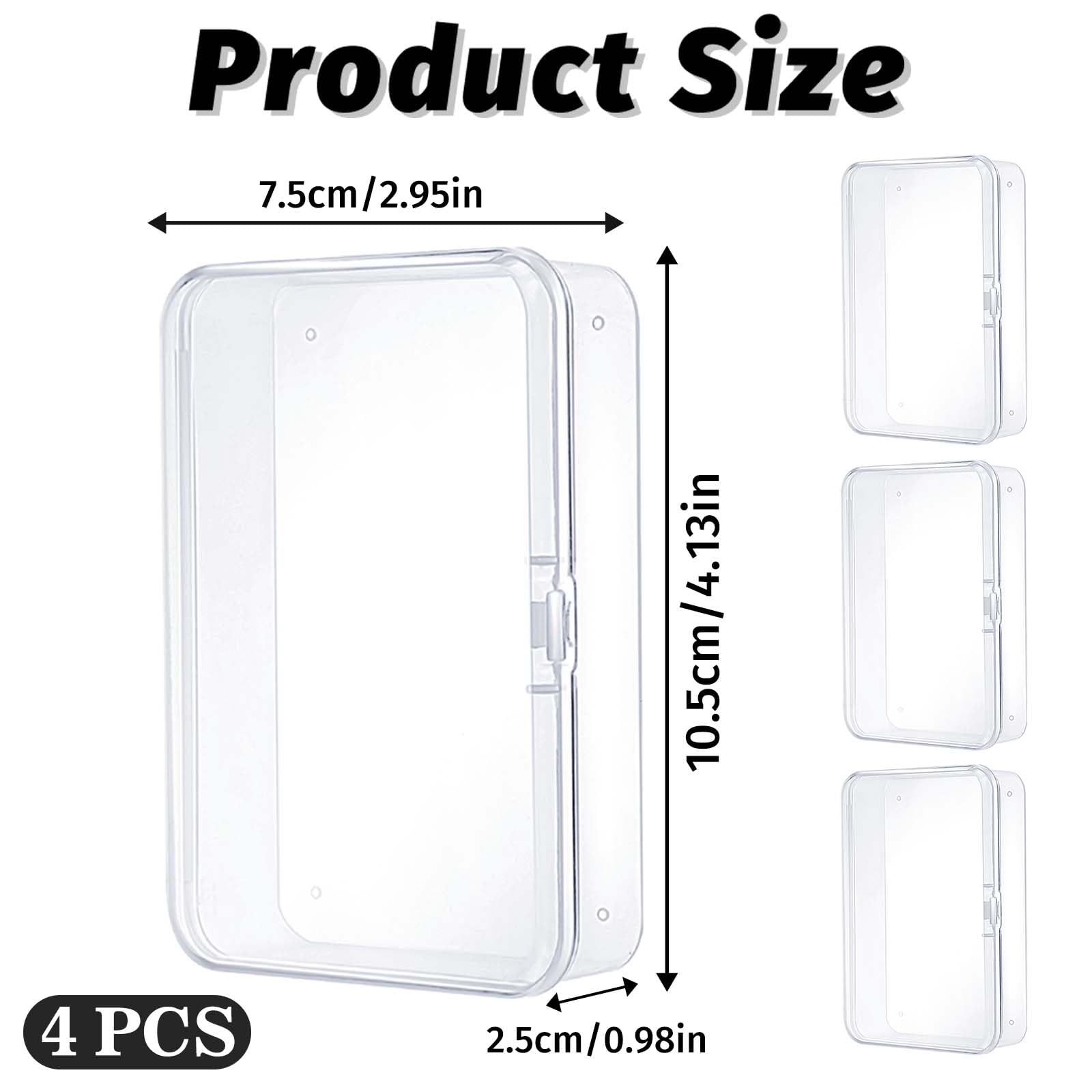 16 Transparente Spielkarten-Boxen - Perfekt Für Karten, Würfel & Kleinkram
