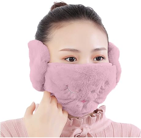 Amazon マスク 防寒フェイスマスク 布マスク おしゃれ 冬用マスクフェイスマスク バイク 防寒マスク耳当て付き 耳カバー 一体型 ふわふわ レディース メンズ 耳あて イヤーマフ 防寒 防塵 防寒対策 スノーボード 登山 バイク 男女兼用 暖かいマスク 防風 独特のデザイン