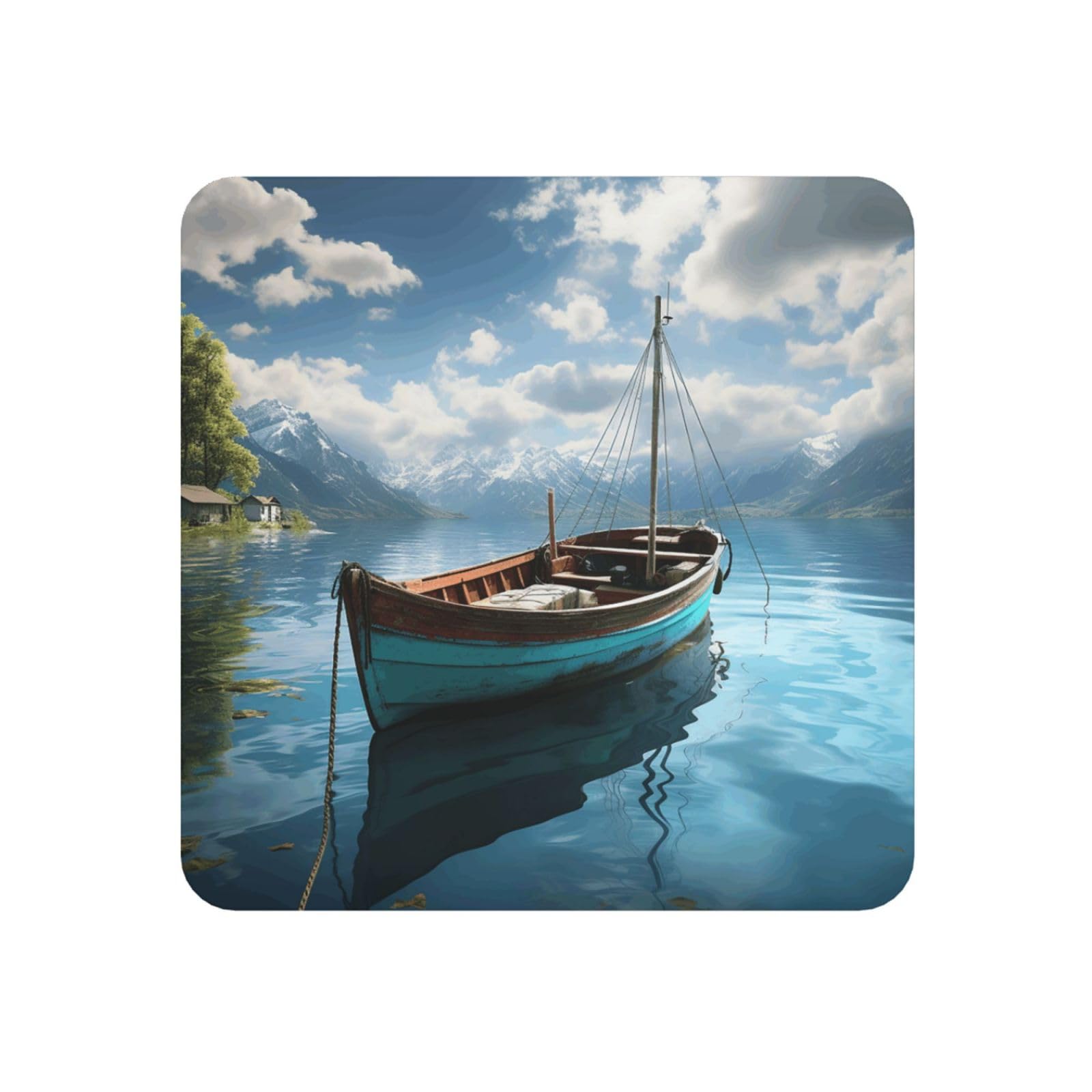 Fishing Boat Fridge Magnets Cute Strong Refrigerator Magnets Fun Magnet for Locker Office Whiteboard Decor, Door Magnets Decorative Magnetic Stickers for Home Decor