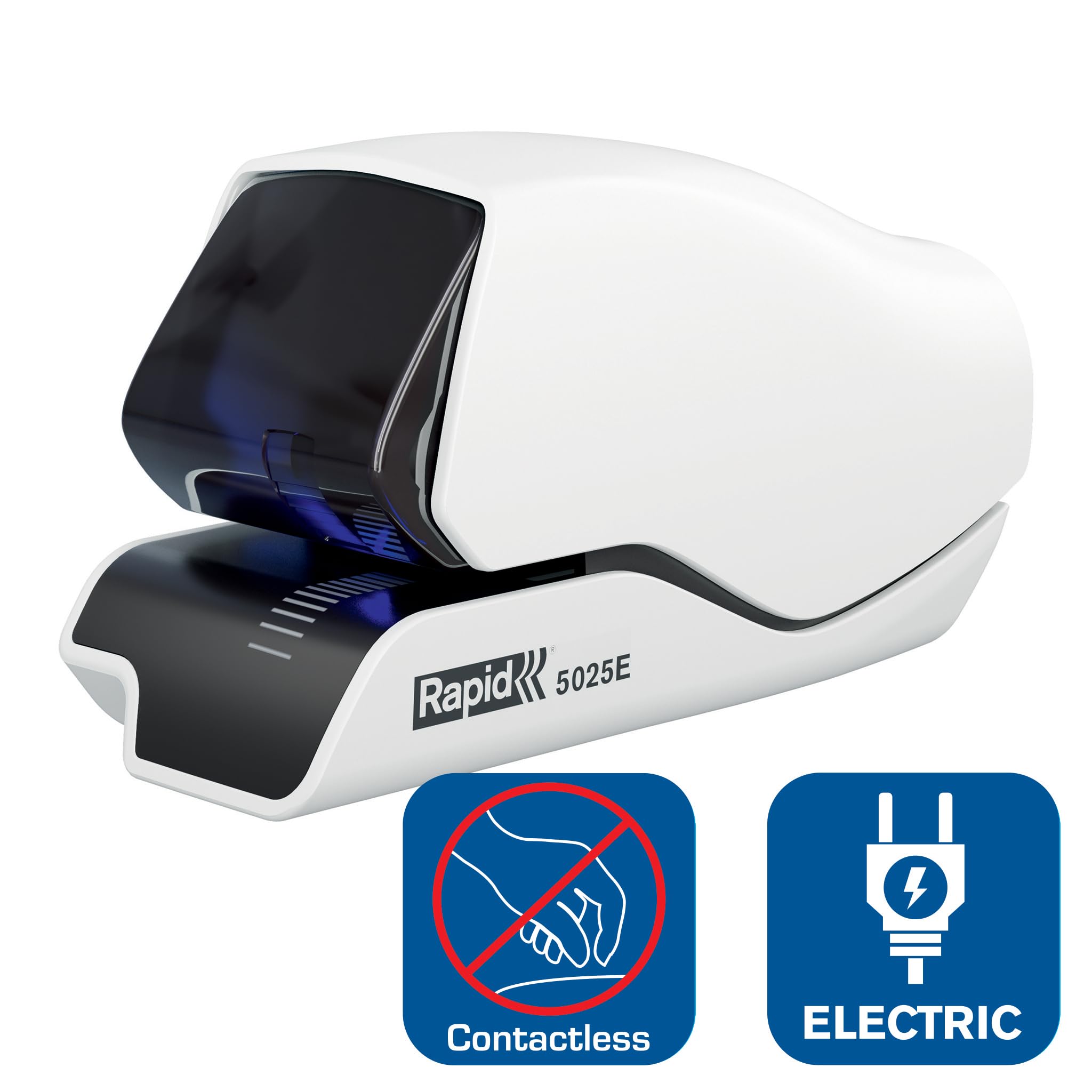 RAPID 5025e SUPREME - cucitrice elettrica - 25 fg - Bianco - 25095200
