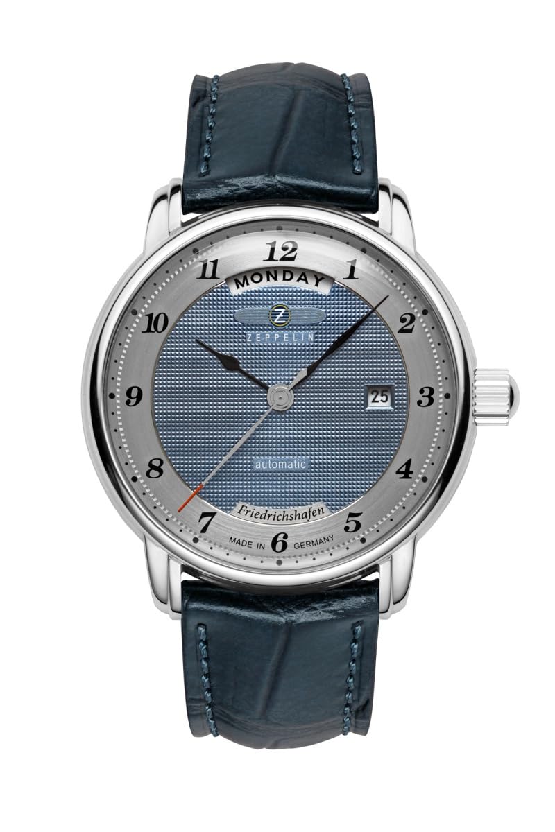 Montre Zeppelin Homme 8562-3 en acier inoxydable et verre robuste - 8