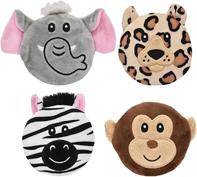 PUREPET One Random Disc Shaped Sub Woofer 3.5" or 7" Dog Toys Entire Toy is a Squeaker - Sold one at a time 3.5 inch Mini Subwoofer