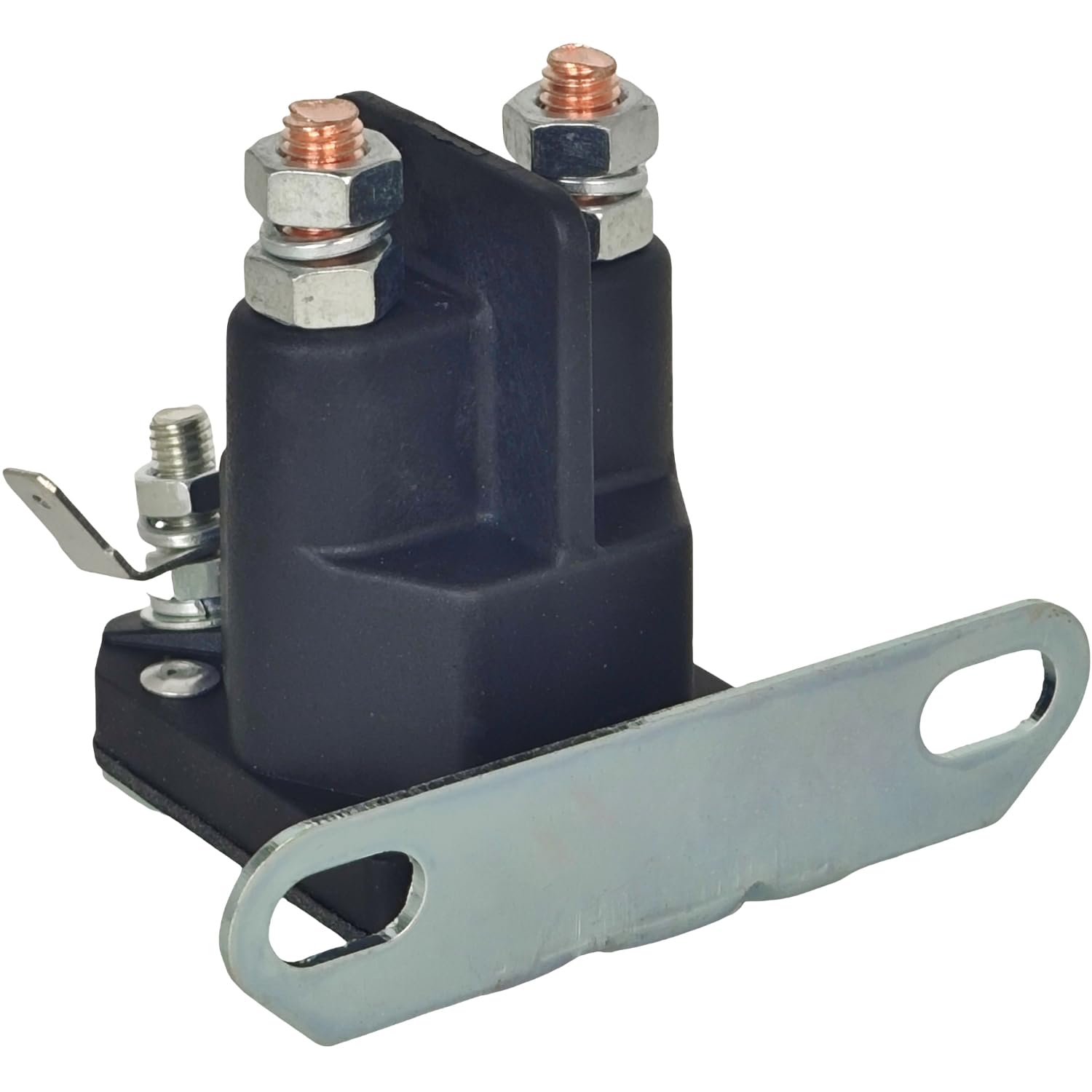 XYZIL 12V 030817 Relais solénoïde de démarreur 832-1211-210 852-1211-210 compatible avec Trombetta Compatible avec Hustler pour Toro pour Husqvarna 532110832 Tondeuse à gazon zéro tour moteur