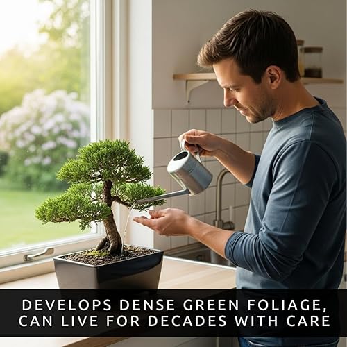 Miniatura 3 de 30 semillas de árbol bonsái de enebro de montaña para cultivar - Los enebros muy apreciados son los bonsáis más valiosos para los coleccionistas