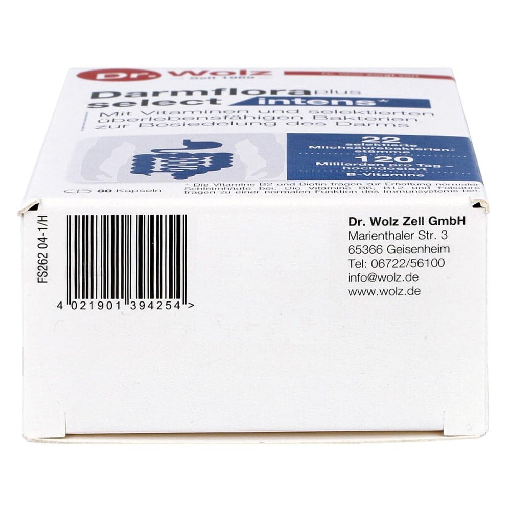 Darmflora plus select intens Kapseln 80 stk