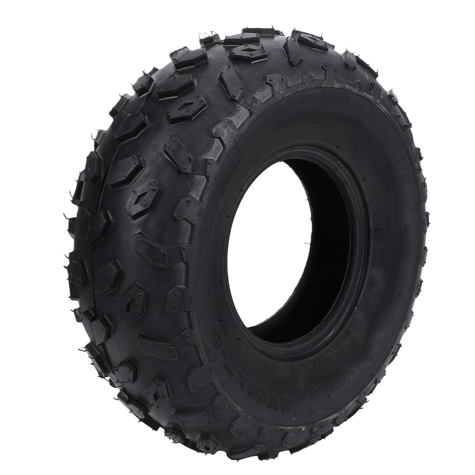 Akozon Opona do Mini-motocykla ATV 19x7 8, Odporna na Przebicie, Bezdętkowa Opona Terenowa z 4-warstwową strukturą, Przeznaczona do Jazdy w Błocie, Piasku i Skałach, Zamiennik dla