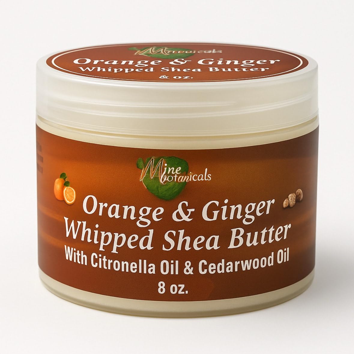 Mine Botanicals Orange & Ginger Whipped Shea Butter