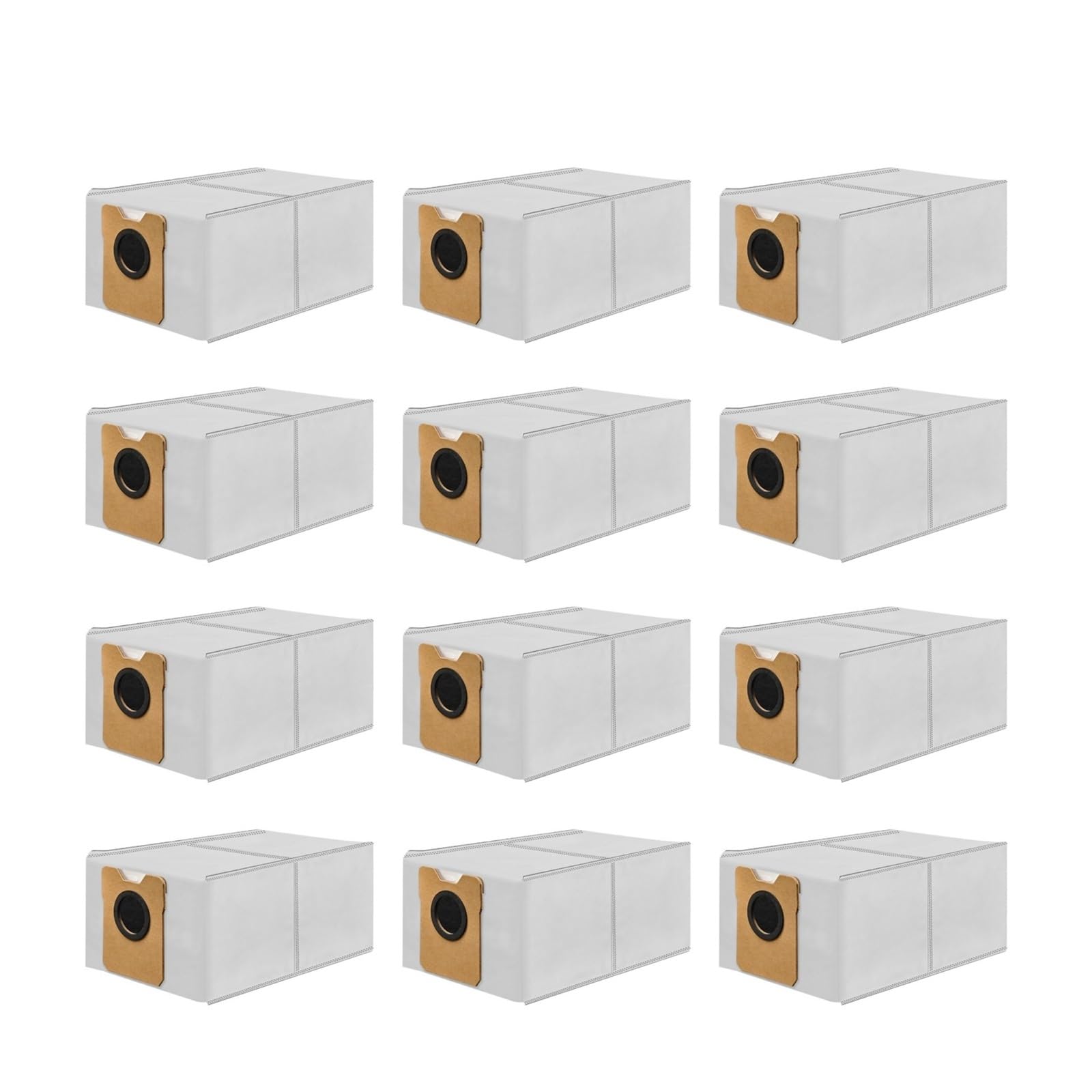 Replacement Dust Bags, Compatible for Eufy, C10 C20 Omni Vacuum Bags(12pcs)