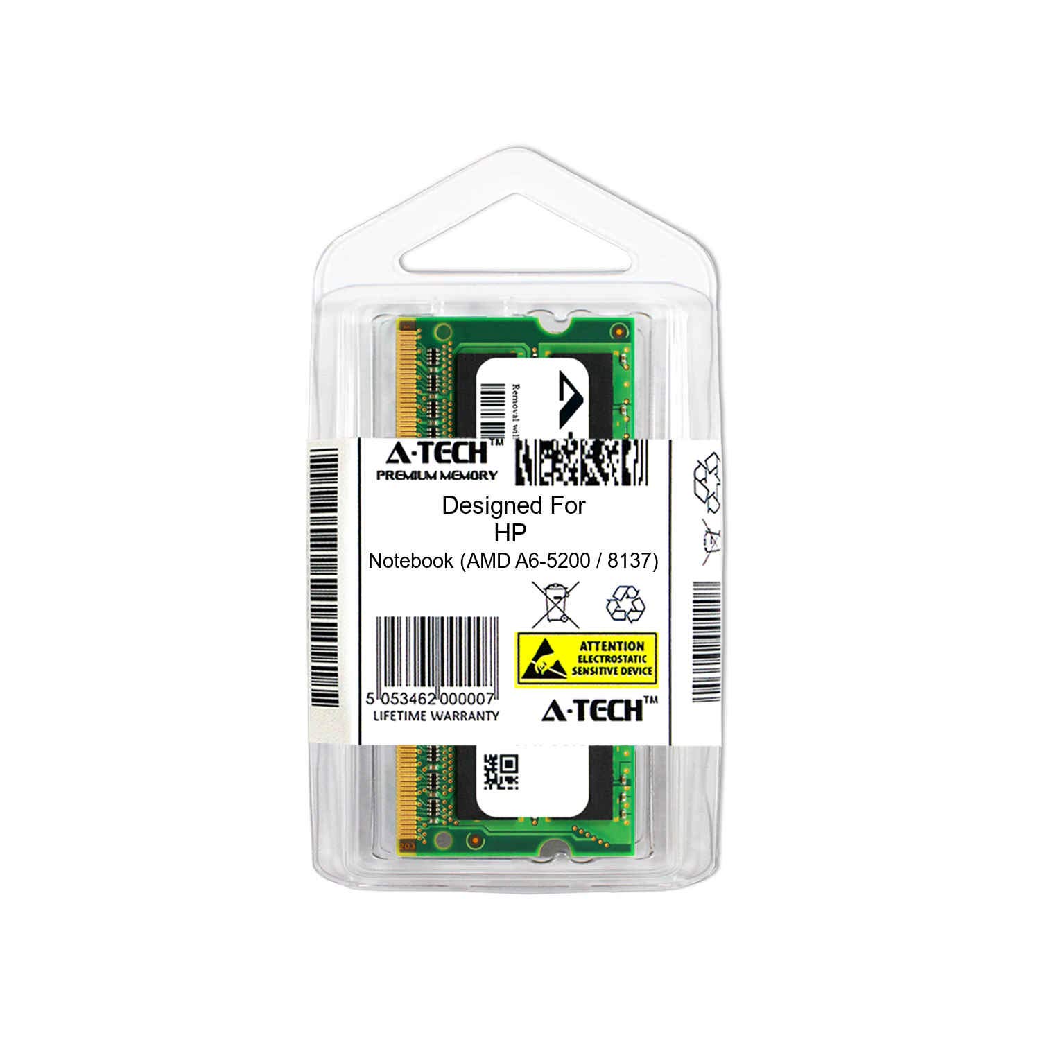 Amazon | A-Tech 4GB モジュール HP ノートブック (AMD A6-5200/8137