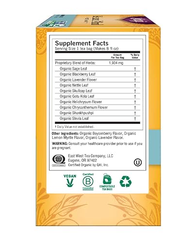 Miniatura 4 de Yogi Té de mente relajada - 16 bolsas de té