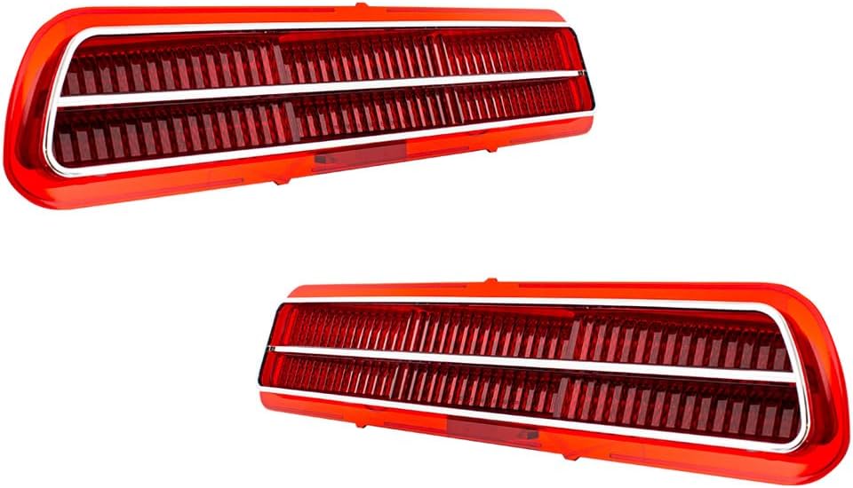 United Pacific 111116 Bright 84 LED Sequential Taillight for 1969 Chevy Camaro, Injection Molded, Epoxy Coated, 1157 plug, 12V - ONE Set (Pack of 2)