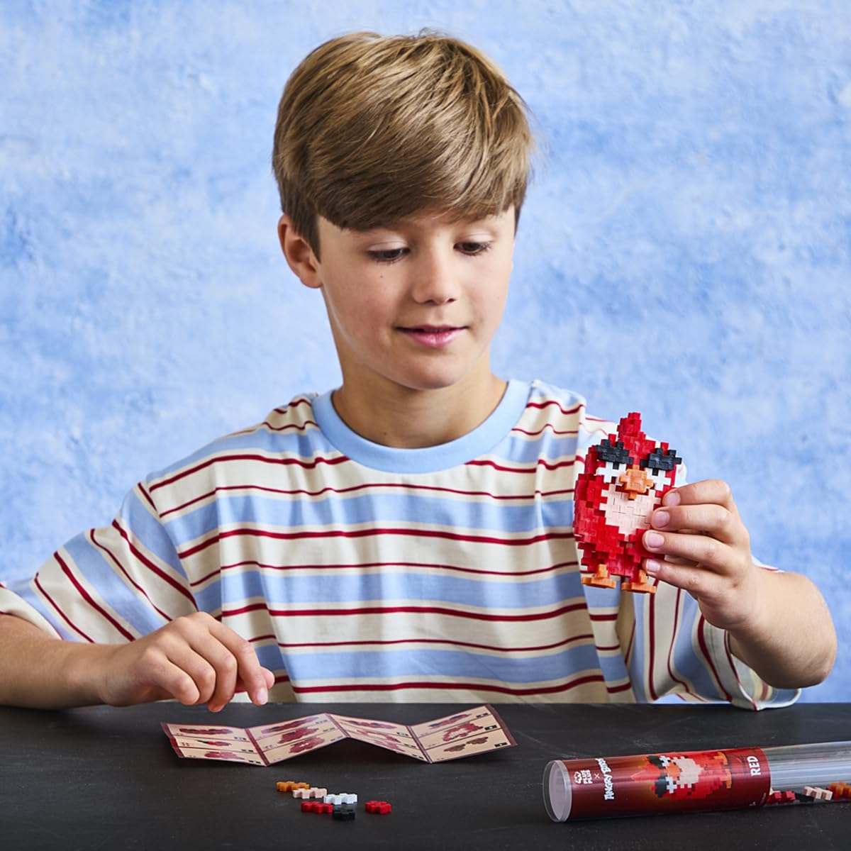 Plus-Plus Angry Birds - Confezione bonus con 5 tubi, 550 pezzi