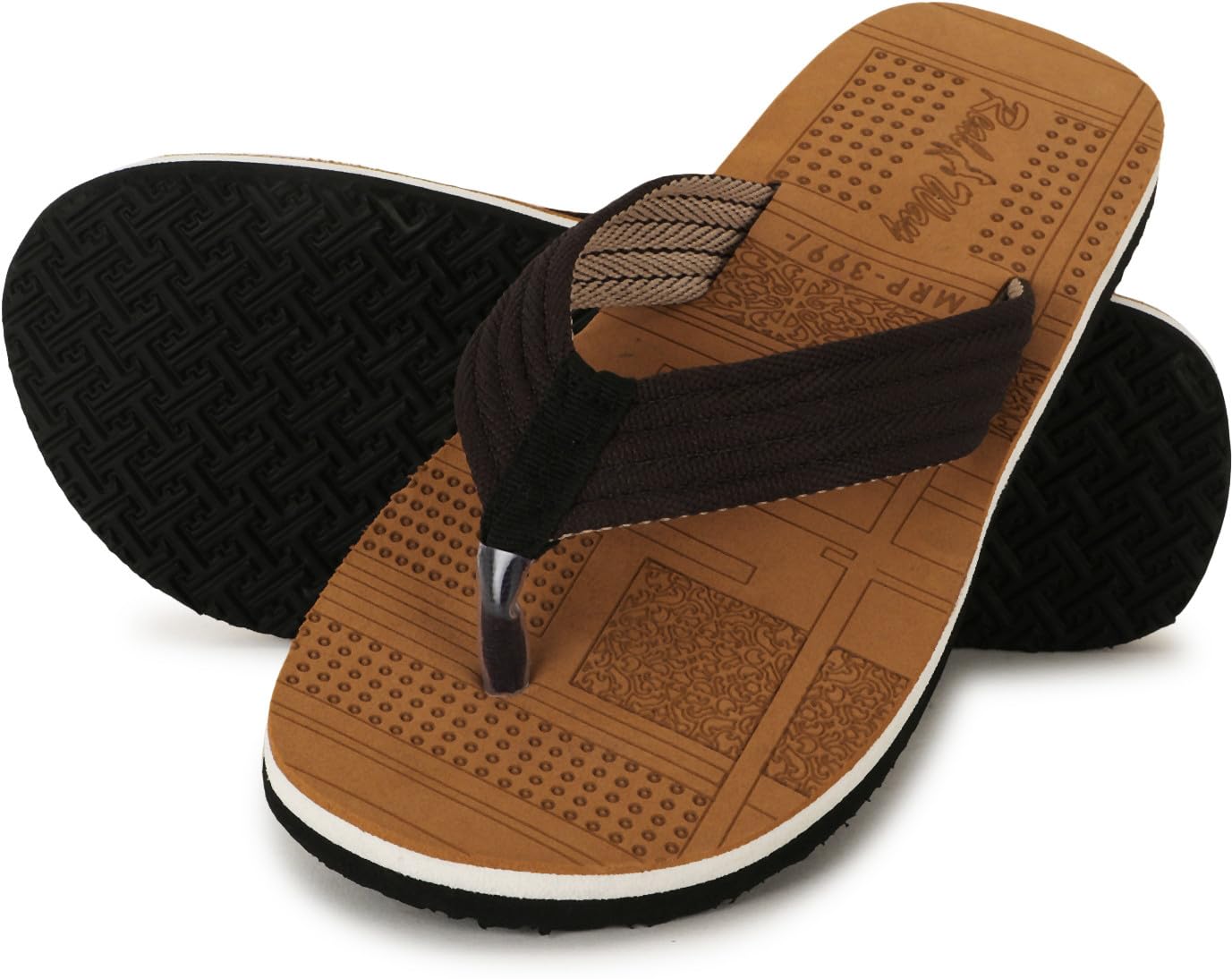 footexo Men's Solid Casual EVA Slippers – Slip-On Anti-Skid Fashion Chappal with Cushioned Insole | Lightweight Flat Footwear-102-picture-11