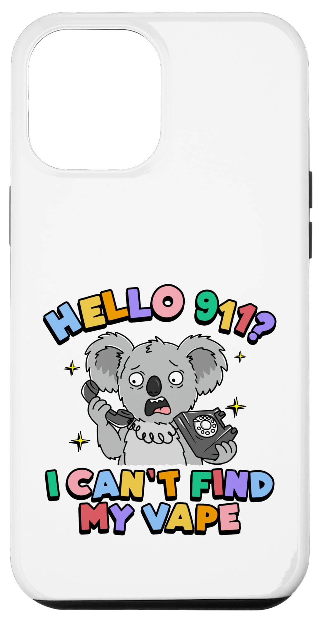 Hülle für iPhone 12 Pro Max Vape Vaping Meme Koala : Amazon.de: Elektronik  & Foto