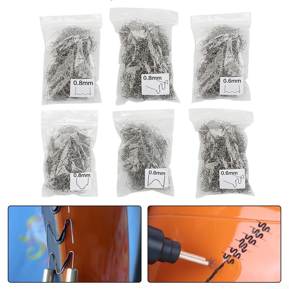 Lot de 3000 clous de soudage à chaud pour pare-chocs et réparations
