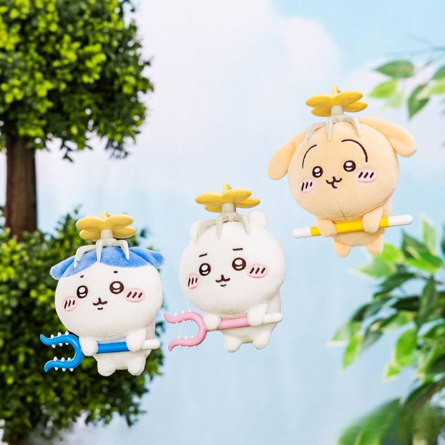 ちいかわ 討伐マスコット 全3種コンプリートセットです! プロペラ ぬいぐるみ③ Amazon.co.jp: ちい'かわ 討伐マスコットぬいぐるみ 公式 ちい