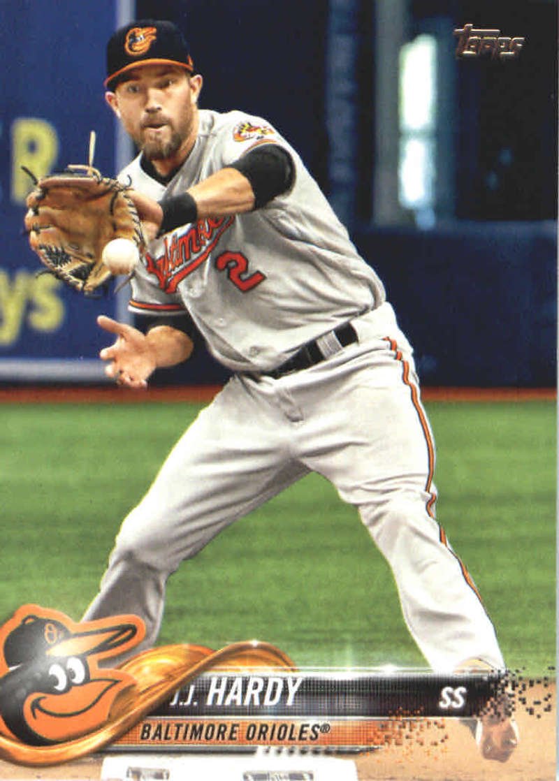 2018 Topps Series 2#437 J.J. Hardy Baltimore Orioles Baseball Card - GOTBASEBALLCARDS