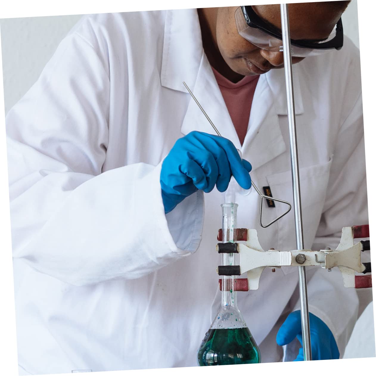 ULTECHNOVO 25pezzi Spatole Acciaio Inossidabile Per Cellule Strumenti Per Spreading Uniforme Laboratorio Riutilizzabili e Resistenti Al Calore Perfetti Per Applicazioni Di Coating e