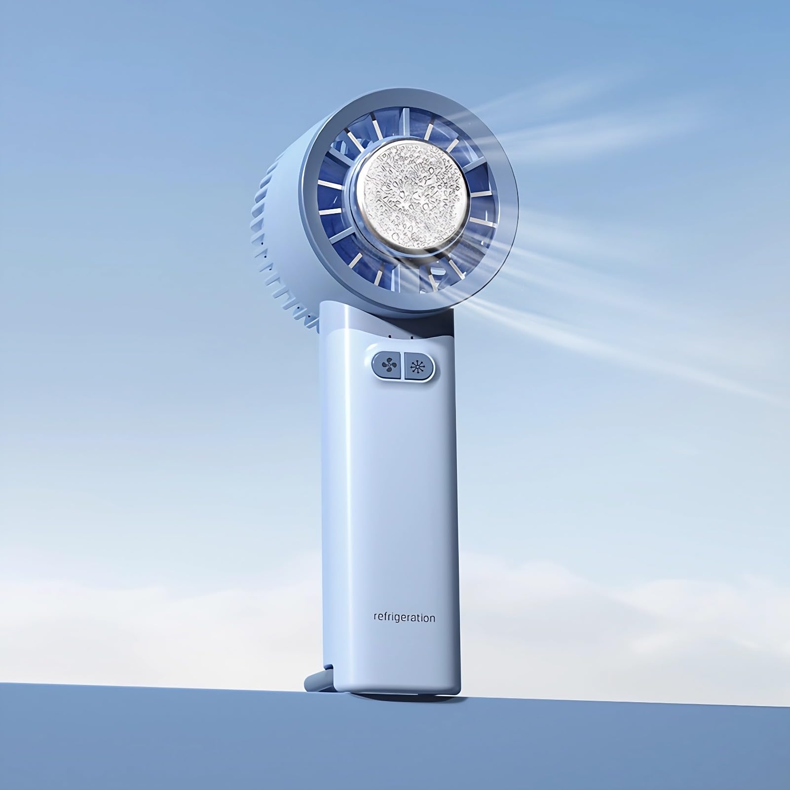 Amazon.com: Yoidesu Handheld Fan with Ice Cooling, 3 Speeds Low