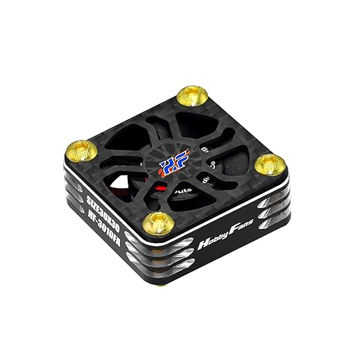 Miniatura 8 de Hobby Fans Ventilador de enfriamiento RC 28000RPM sin escobillas ESC Alluminum Motor Ventilador de refrigeración para coche RC 18 110 540 550 F540