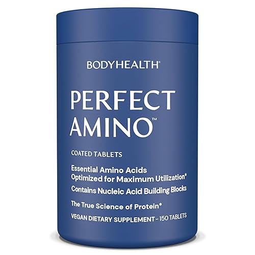 BodyHealth PerfectAmino (150 ct) Easy to Swallow Tablets, Essential Amino