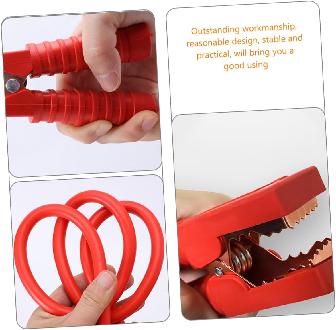 2500a Heavy Duty Booster Jumper Cable Car Battery Jumper Cable Kit Emergency Wire Clip for Car Suv Truck