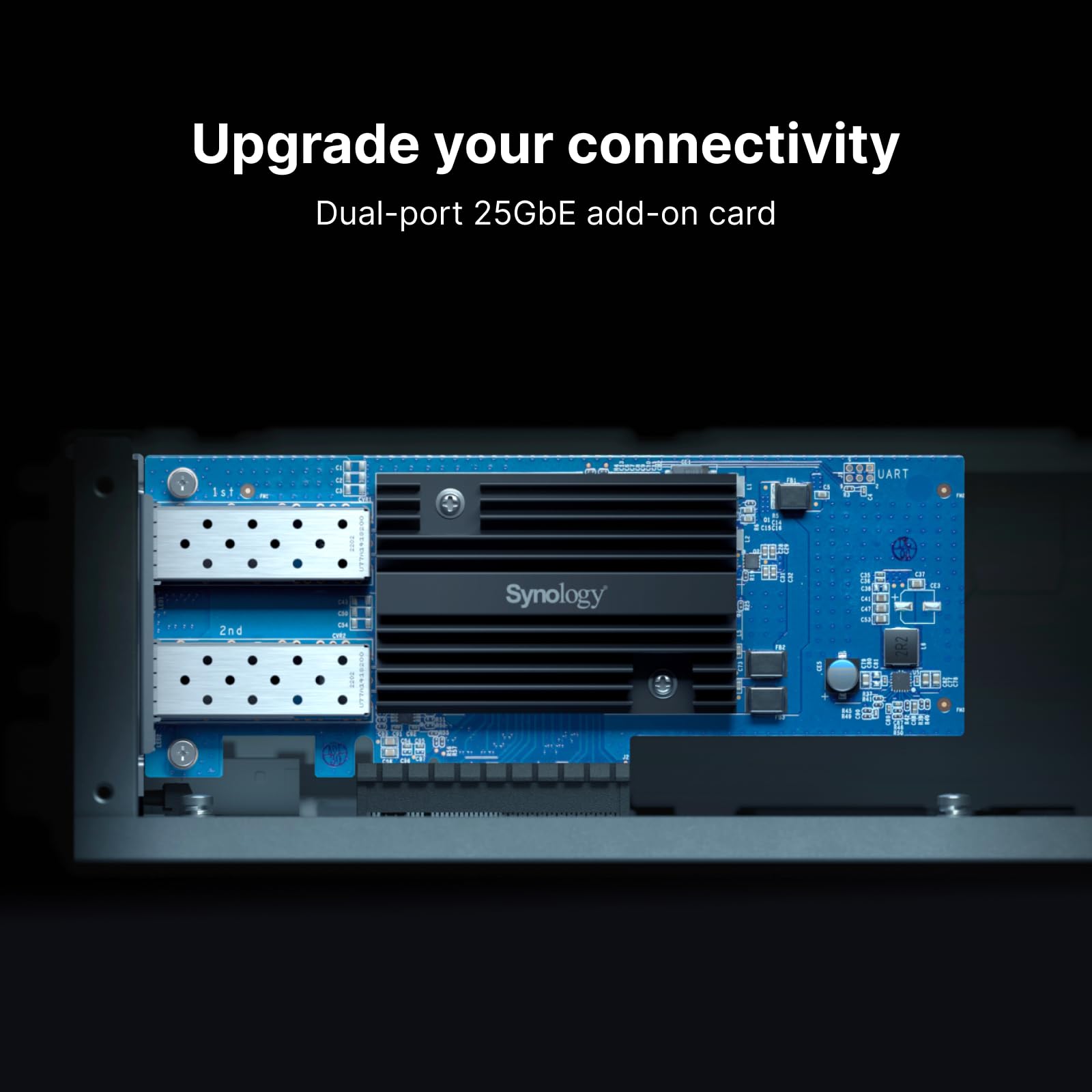 Synology 2 Port 25GbE SFP28 PCIe Network Adapter - Dettaglio