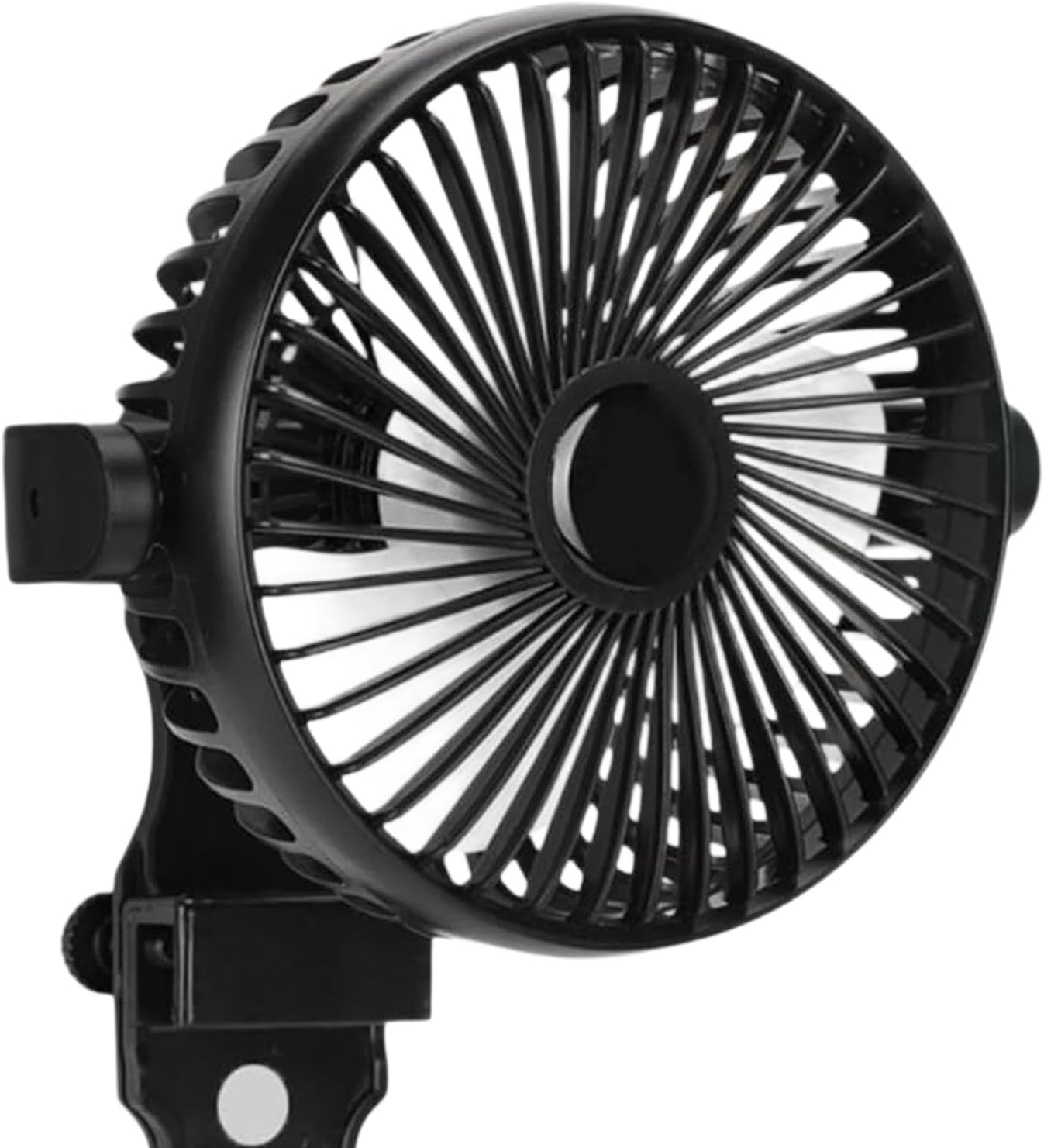 Aquarium Chiller Quiet Cooling Fan with USB Cable 360° Rotation for Fish Tank Aquatic Environments