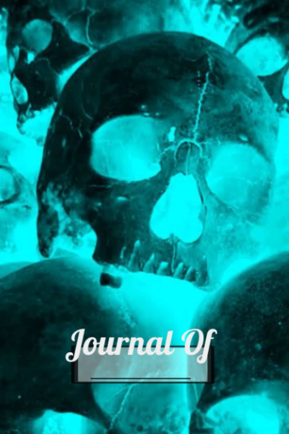 Green Skull Journal/Sketch Book: Journal and Notebook for Kids - Composition Size (6"x9") With Lined and White Pages, Perfect for Journal, Doodling and Notes