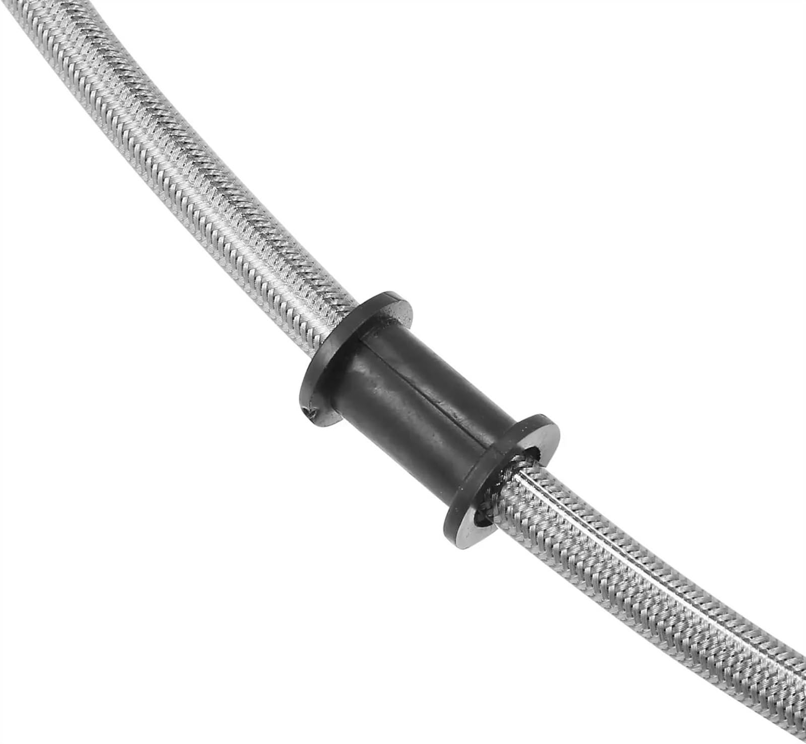 Bremszubehör 100 mm ~ 5000 mm 90°-90° Stahlflex-Hydraulikbrems-Kupplungs-Ölschlauch Motorrad Motocross-Leitungsrohr Innendurchmesser 10