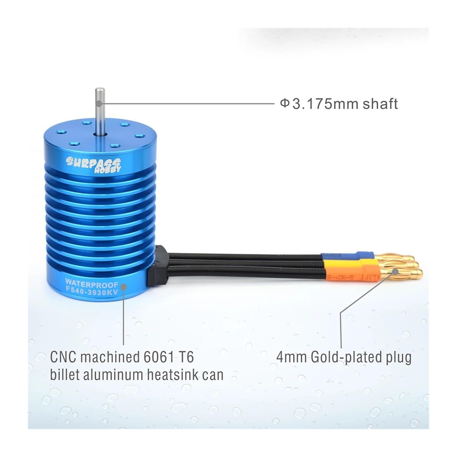 Motor sin escobillas, compatible con Redcat, Electric Volcano EPX