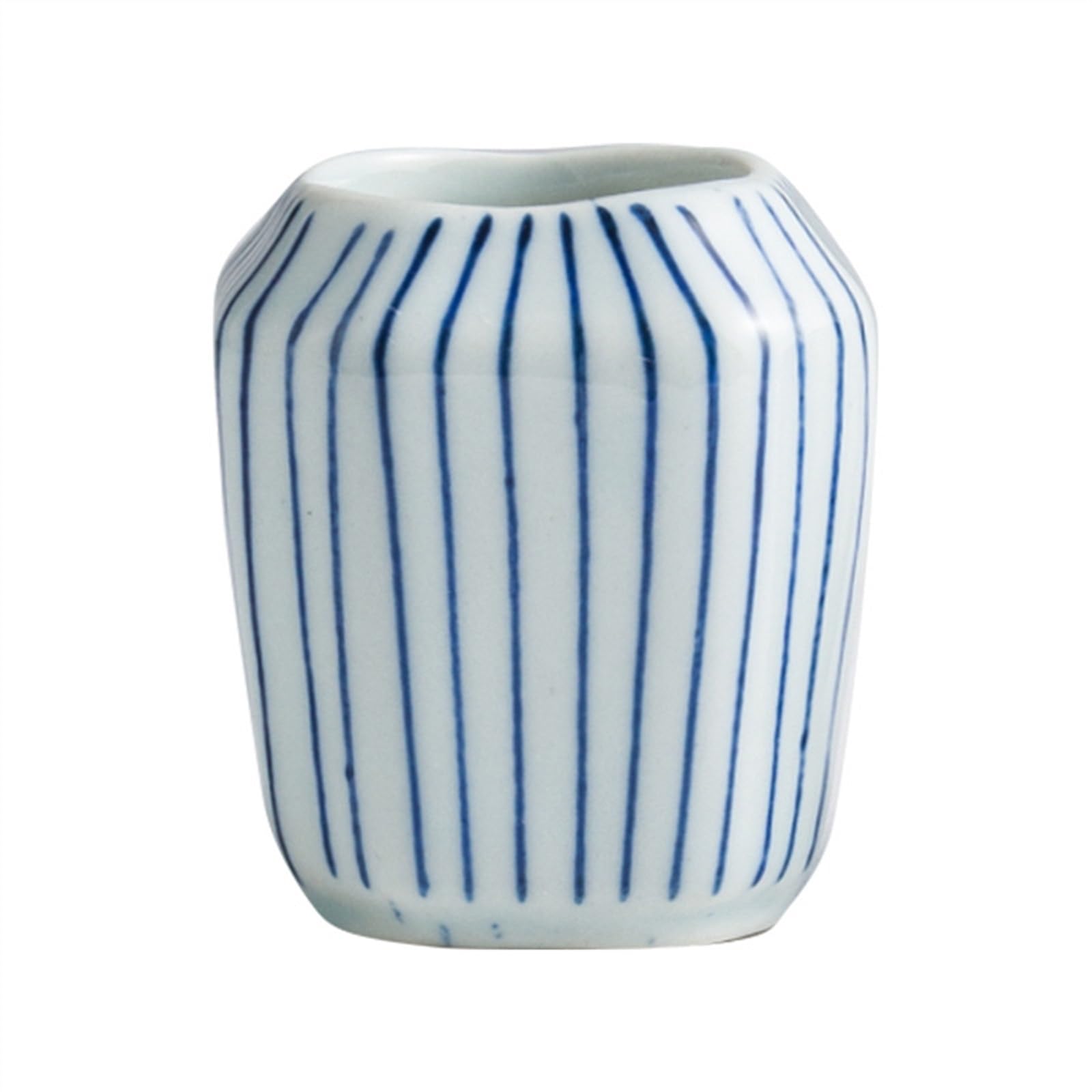WDWDW Toothpicks Dispenser Toothpick Box Ceramic Hand-painted Holder,Restaurant Cup,Household Use