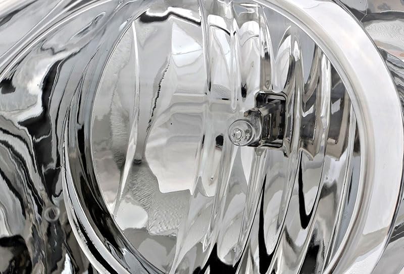 For Kia Sorento Headlights Lamps Set 2005 2006 Halogen Chrome Trim Driver and Passenger Side