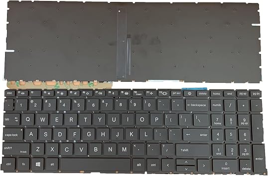 Laptop Replacement US Layout with Backlight Keyboard for HP ProBook 450 G8 455 G8 650 G8 No Frame M05033-031 HPM20A56GBJ920 X8QC HPM20A5 AEX8QE03010