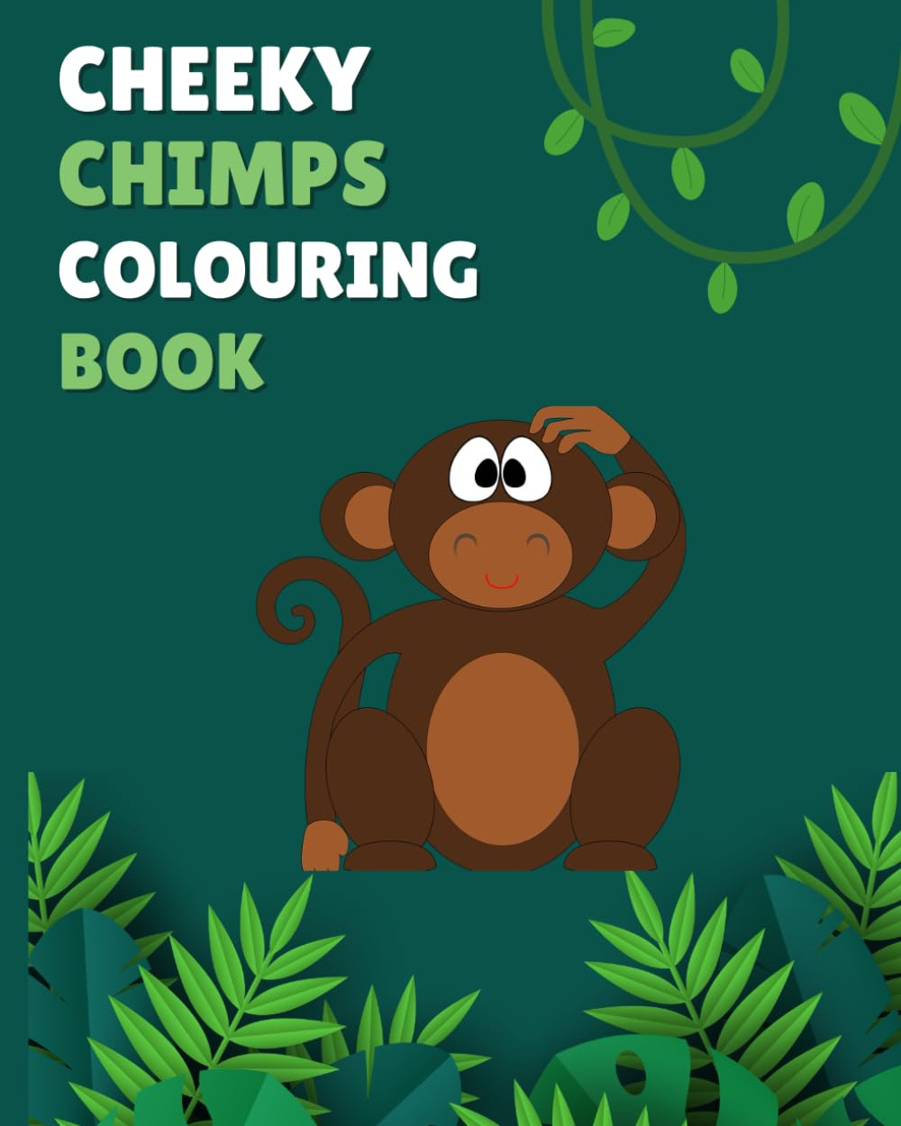 Cheeky Chimps Colouring Book