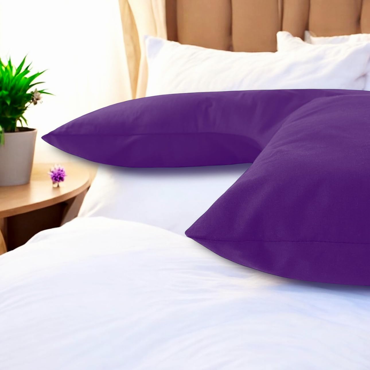 Elviros Oreiller Orthopédique Ergonomique à Mémoire De Forme Cervicales Douloureuses Coussin Pour La Nuque, Soulager La Douleur, 53.8 X 11/9 X 33 Cm, Blanc