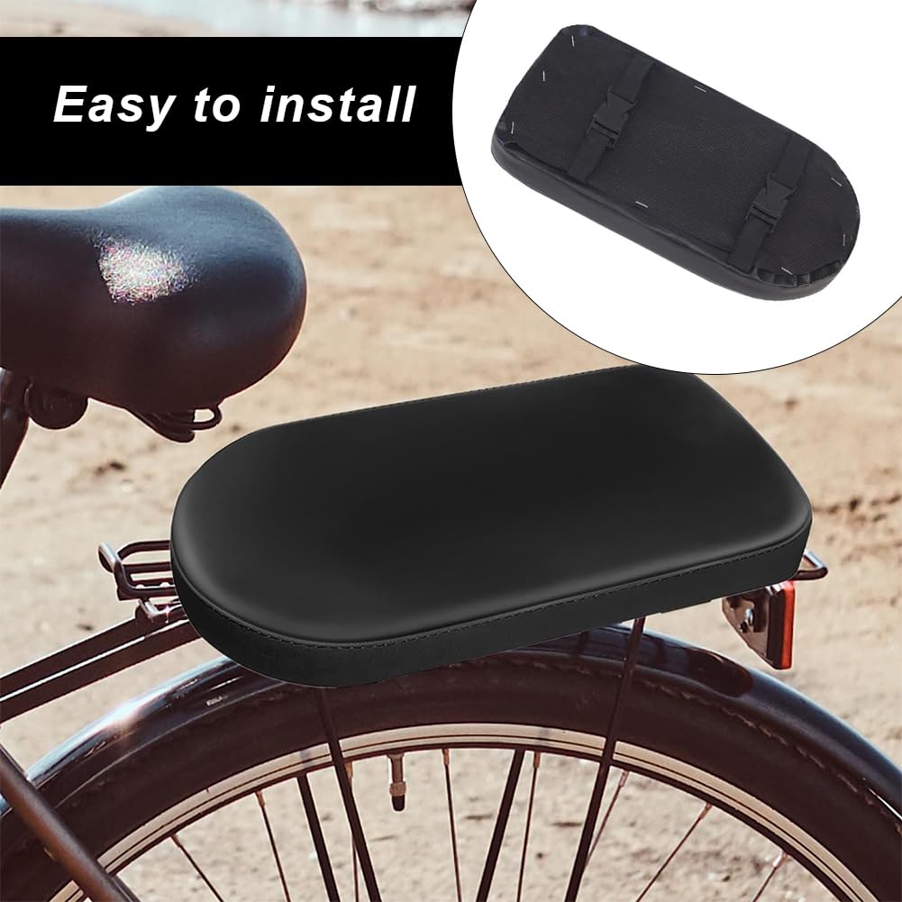 Cojín para Asiento Trasero de Bicicleta, Asiento Trasero para Bicicleta para Niños, Cojín de Asiento Trasero para Bicicleta de Montaña, para Adultos y Niños, Accesorios para Bicicleta Al Aire Libre
