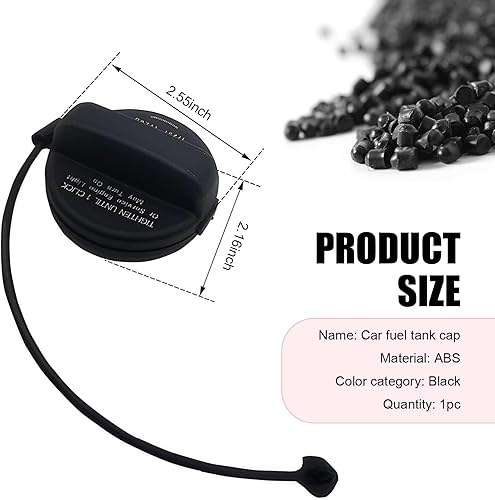 Miniatura 2 de leechio Tapa del depósito de combustible, cubierta de sellado hermética a prueba de fugas con anillo de goma, cubierta de puerto de tanque de