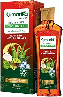 Kumarika Revitalize Cooling Oil 200ml Noursishes cooling & Relaxes