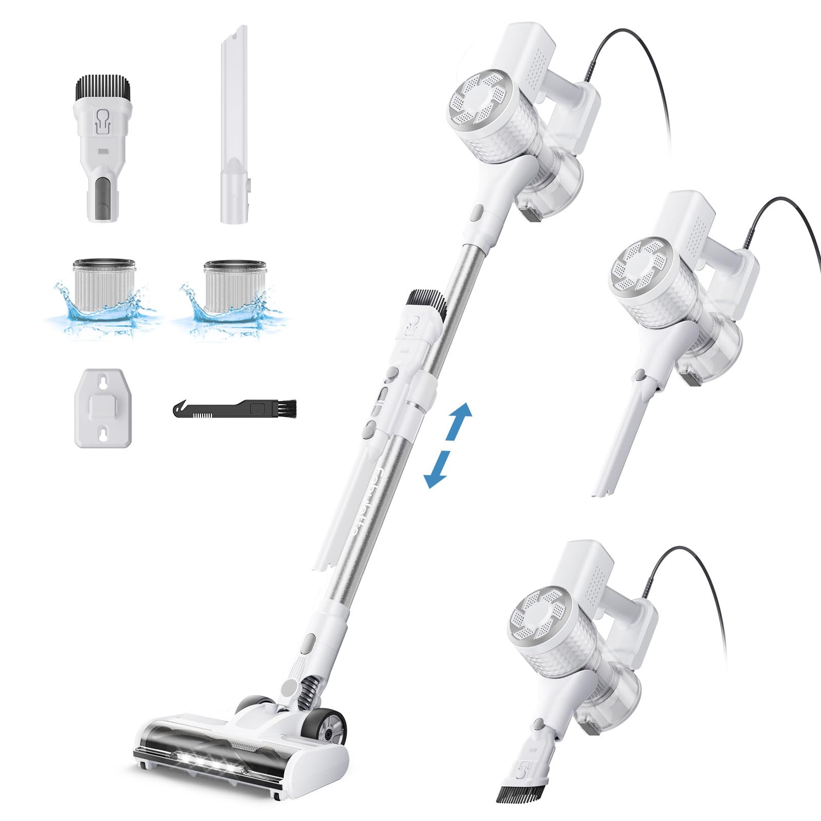 Aspirateur filaire FABULETTA balai portable sans sac 600W
