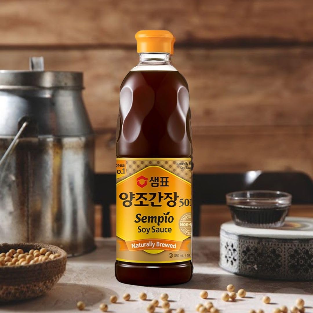 Korean Market | Salsa de Soja Coreana 501 Naturally Brewed | La Soja más usada por los Coreanos | 500ml
