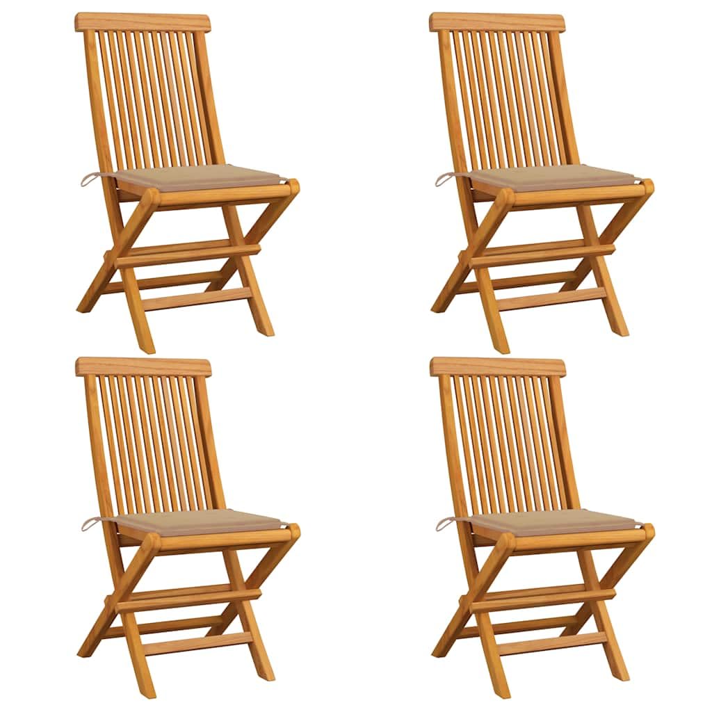 Chaise de jardin pliable en teck résistante aux intempéries pour en finir avec le mobilier fragile