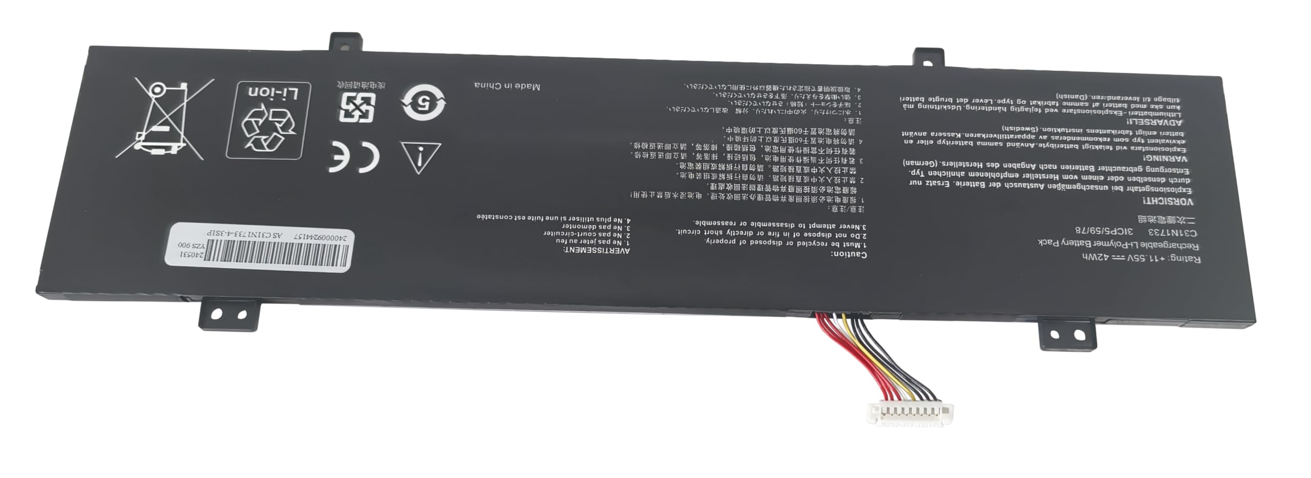 C31N1733 - Batería para portátil Asus VivoBook Flip 14 TP412U TP412UA TP412FA TP412UA-IH31T TP412UA-EC059T TP412FA-EC551T TP412FA-EC707T TP412FA-EC035T
