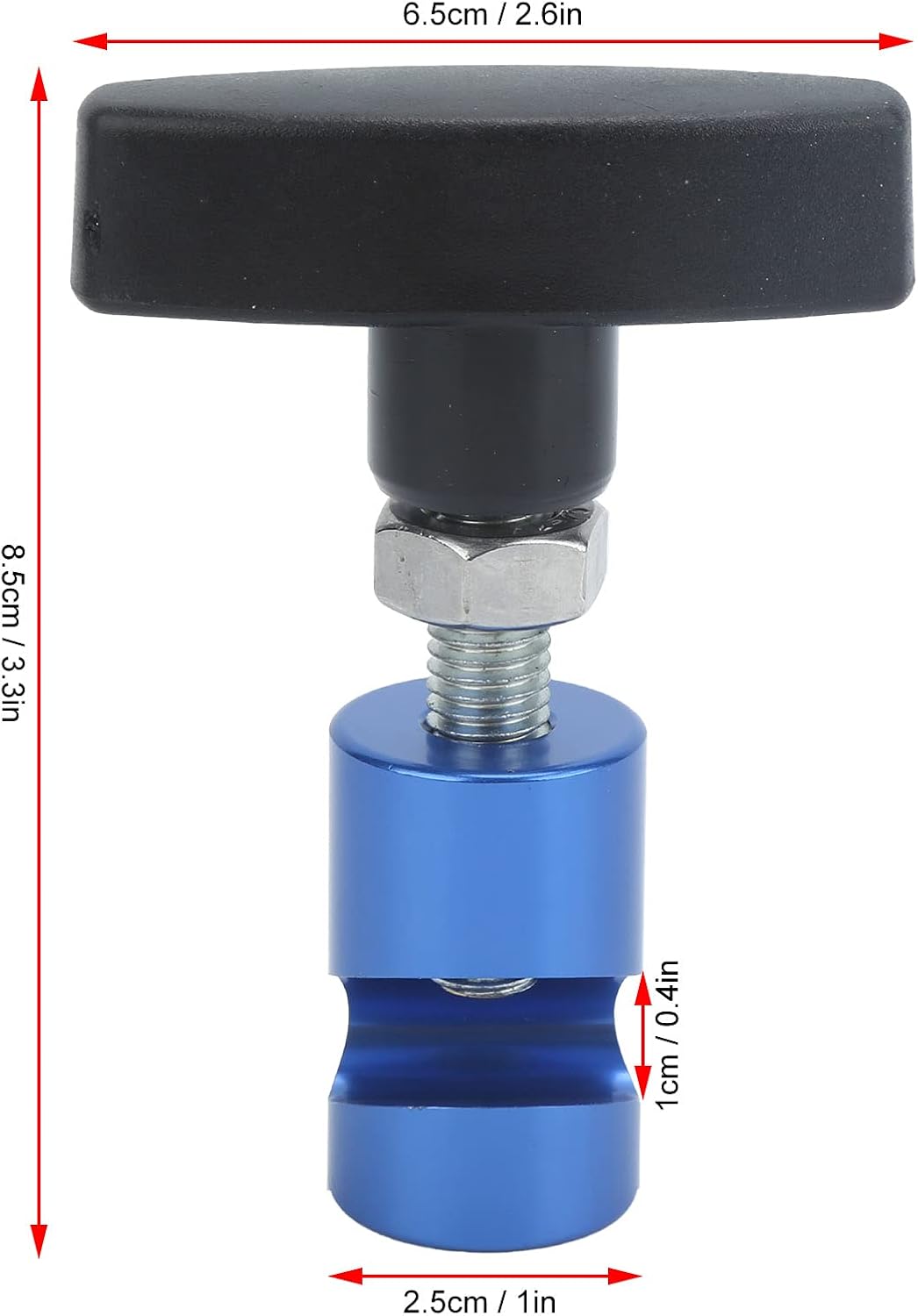 for Hood Prop Tool Yctze Aluminum Alloy Car Support Clamp,Blue Hood Clamp Prop Strut Stopper Tool for Car Hood Rear Trunk