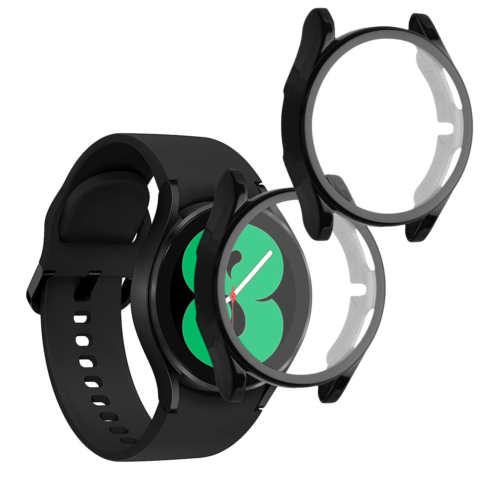 Amazon.co.jp: kwmobile 2x ケース Samsung Galaxy Watch 4 (40mm)対応 