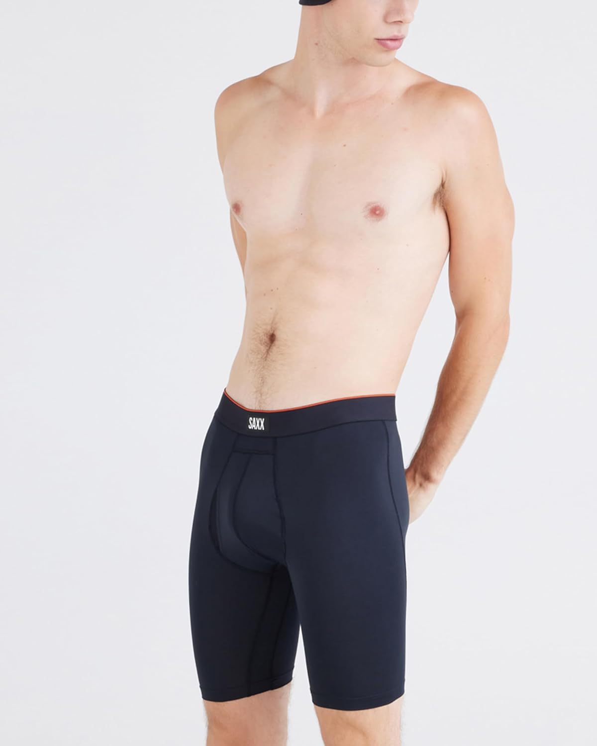 SAXX Underwear Co. Men's Underwear with Pouch Multi Sport Mesh Long Boxer Brief 3Pk - Image 2